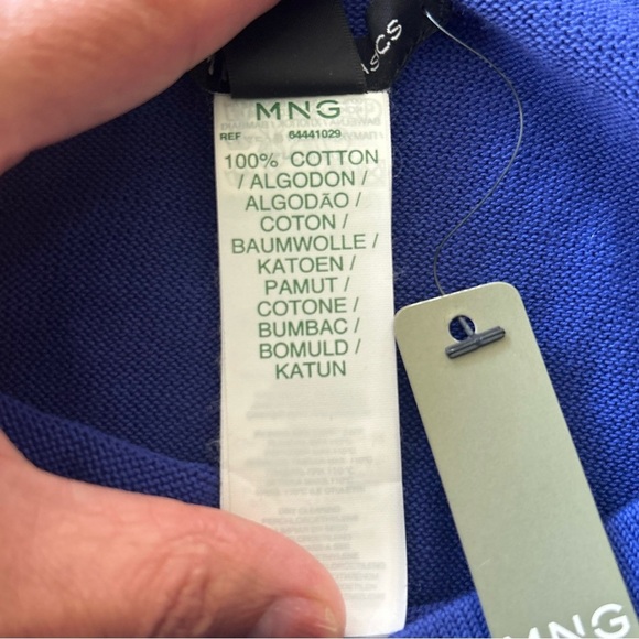 Mango | Off- Shoulder Short Sleeve Knit Dress - Picture 5 of 8